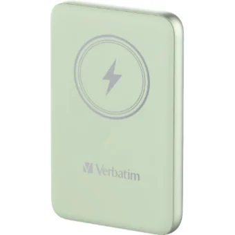 Verbatim Charge 'n' Go MagSafe Power Bank 5000mAh με Θύρα USB-C Power Delivery Πράσινο 32241