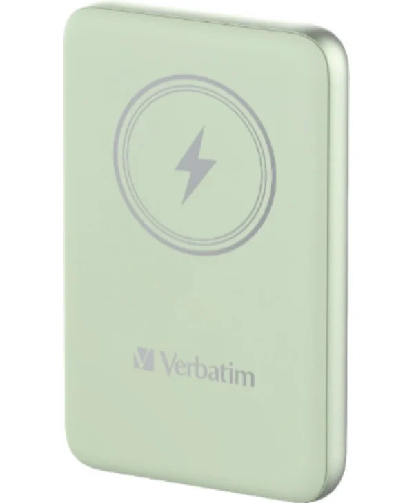 Verbatim Charge 'n' Go MagSafe Power Bank 5000mAh με Θύρα USB-C Power Delivery Πράσινο 32241
