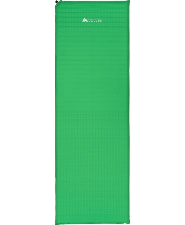 Volven Αυτοφούσκωτο Μονό Υπόστρωμα Camping 75x75cm Πράσινο 0001005300003403