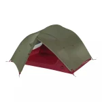 MSR Mutha Hubba NX Καλοκαιρινή Σκηνή Camping Ορειβασίας Χακί με Διπλό Πανί για 3 Άτομα Αδιάβροχη 1200mm 213x172x112εκ. 19231004