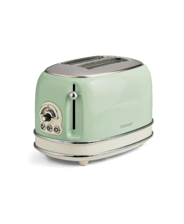 Ariete Vintage Φρυγανιέρα 2 Θέσεων 810W Πράσινη 0155GR
