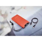 Intenso F10000 Power Bank 10000mAh 20W με Θύρα USB-A και Θύρα USB-C Quick Charge 3.0 Πορτοκαλί 7332038 - Image 8