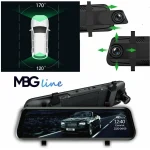 MBG HS900 Pro Σετ Καθρέπτης με Κάμερα DVR Αυτοκινήτου 1440P με Οθόνη 10" Wi-Fi & Κάμερα Οπισθοπορείας - Image 3