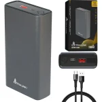 Extralink Power Bank 20000mAh 45W Power Delivery Μαύρο EPB-126