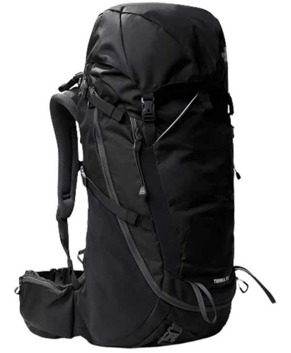 The North Face Terra 55 Ορειβατικό Σακίδιο 55lt Αδιάβροχο Μαύρο Trekking 0009048700043548