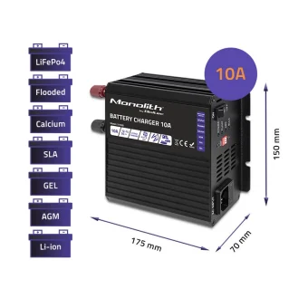 Qoltec Φορτιστής Μπαταρίας Αυτοκινήτου 12V 51958