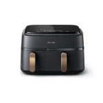 Philips Air Fryer με Διπλό Αποσπώμενο Κάδο 9lt Μαύρο NA352/00 - Image 2