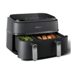 Philips Air Fryer με Διπλό Αποσπώμενο Κάδο 9lt Μαύρο NA352/00 - Image 3