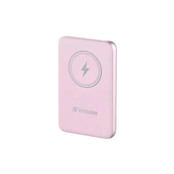 Verbatim Charge 'n' Go MagSafe Power Bank 10000mAh με Θύρα USB-C Power Delivery Ροζ 32248