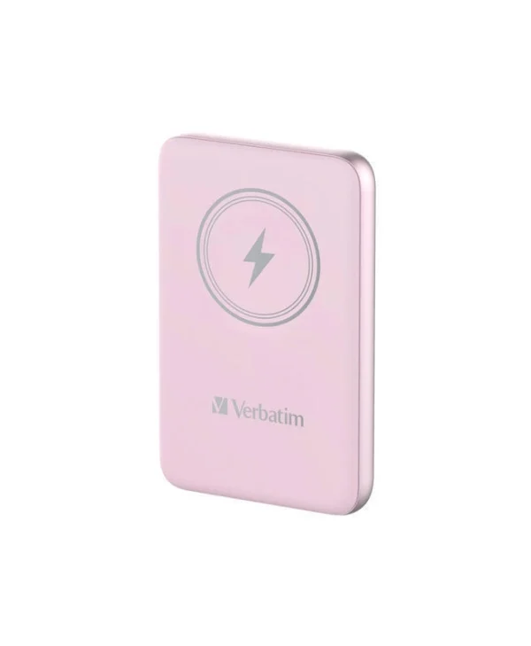 Verbatim Charge 'n' Go MagSafe Power Bank 10000mAh με Θύρα USB-C Power Delivery Ροζ 32248