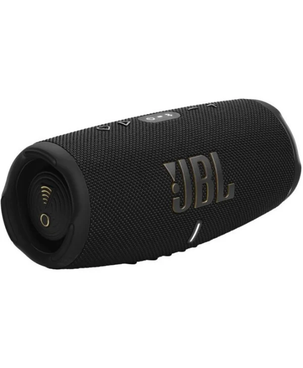 JBL Charge 5 Wi-Fi Αδιάβροχο Ηχείο Bluetooth 40W με Διάρκεια Μπαταρίας έως 20 ώρες Μαύρο JBLCHARGE5WIFIBLK