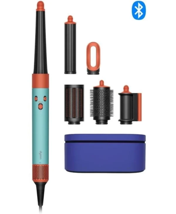 Dyson HS08 Airwrap i.d Straight + Wavy Ηλεκτρική Βούρτσα με Αέρα για Ίσιωμα και Μπούκλες 1300W Patina/Topaz 533598-01