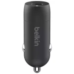Belkin Φορτιστής Αυτοκινήτου 30W Γρήγορης Φόρτισης με μία Θύρα: 1xType-C μαζί με Καλώδιο Type-C Καφέ Χρώμα CCA004BT1MBK-B6 - Image 4