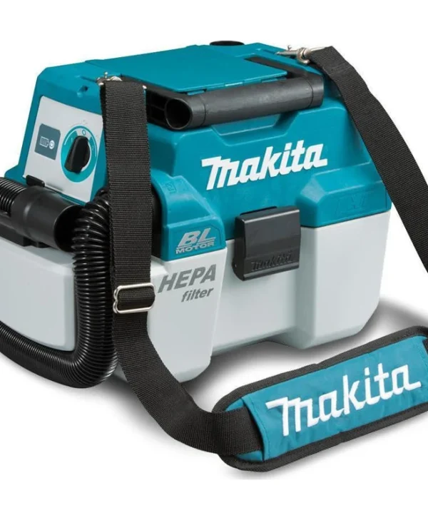 Makita Επαναφορτιζόμενο Σκουπάκι Χειρός 18V Χωρίς Φορτιστή και Μπαταρία Τιρκουάζ DVC750LZX1