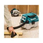 Makita Επαναφορτιζόμενο Σκουπάκι Χειρός 18V Χωρίς Φορτιστή και Μπαταρία Τιρκουάζ DVC750LZX1 - Image 3
