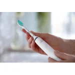 Philips Sonicare 3100 Ηλεκτρική Οδοντόβουρτσα με Χρονομετρητή και Αισθητήρα Πίεσης 2τμχ White Διπλή Συσκευασία HX3675/13 - Image 6