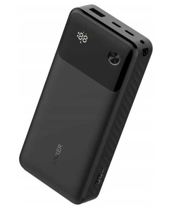 Anker Powercore 20000mAh 30W με Θύρα USB-A και 2 Θύρες USB-C Power Delivery Μαύρο A1384G11