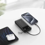 Anker Powercore 20000mAh 30W με Θύρα USB-A και 2 Θύρες USB-C Power Delivery Μαύρο A1384G11 - Image 7