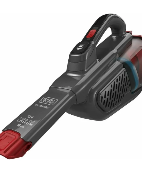 Black & Decker Επαναφορτιζόμενο Σκουπάκι Χειρός 12V Grey/Red BHHV315B