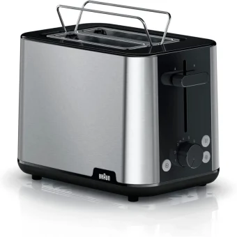 Braun HT 1510 BK Φρυγανιέρα 2 Θέσεων 900W Μαύρη 0X23010032