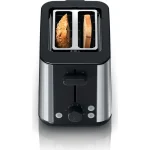 Braun HT 1510 BK Φρυγανιέρα 2 Θέσεων 900W Μαύρη 0X23010032 - Image 2