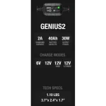 Noco Genius2 Φορτιστής & Συντηρητής Μπαταρίας Αυτοκινήτου 6/12V GENIUS2EU - Image 9