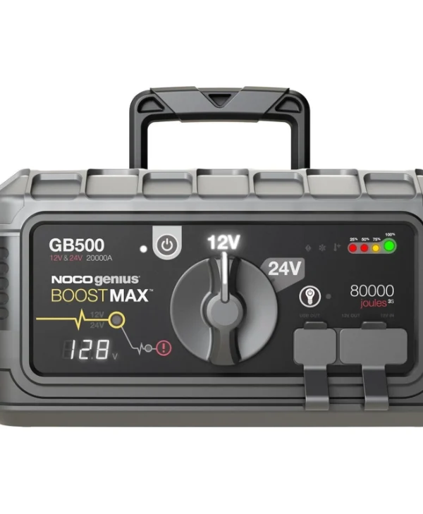 Noco Genius GB500 Φορητός Εκκινητής Μπαταρίας Αυτοκινήτου 6250A με Power Bank / USB / Φακό 12/24V