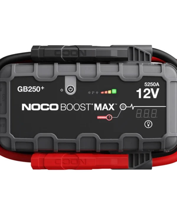 Noco Boost Max UltraSafe Φορητός Εκκινητής Μπαταρίας Αυτοκινήτου 5250A με Power Bank / USB / Φακό 12V GB250