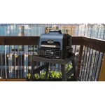Ninja Woodfire Pro Connect XL Επιτραπέζια Ηλεκτρική Ψησταριά Αυλακωτής Πλάκας 1700W με Καπάκι και Ρυθμιζόμενο Θερμοστάτη OG901EU - Image 6