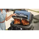 Ninja Woodfire Pro Connect XL Επιτραπέζια Ηλεκτρική Ψησταριά Αυλακωτής Πλάκας 1700W με Καπάκι και Ρυθμιζόμενο Θερμοστάτη OG901EU - Image 8