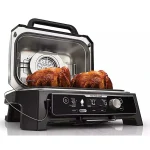 Ninja Woodfire Pro Connect XL Επιτραπέζια Ηλεκτρική Ψησταριά Αυλακωτής Πλάκας 1700W με Καπάκι και Ρυθμιζόμενο Θερμοστάτη OG901EU - Image 10