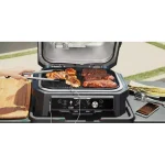 Ninja Woodfire Pro Connect XL Επιτραπέζια Ηλεκτρική Ψησταριά Αυλακωτής Πλάκας 1700W με Καπάκι και Ρυθμιζόμενο Θερμοστάτη OG901EU - Image 11