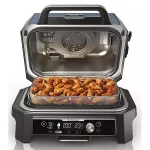 Ninja Woodfire Pro Connect XL Επιτραπέζια Ηλεκτρική Ψησταριά Αυλακωτής Πλάκας 1700W με Καπάκι και Ρυθμιζόμενο Θερμοστάτη OG901EU - Image 12