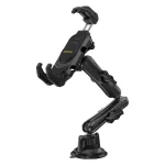 Ulefone Armor Mount Βάση Κινητού Αυτοκινήτου με Ρυθμιζόμενα Άγκιστρα Μαύρη UF-AMMAX