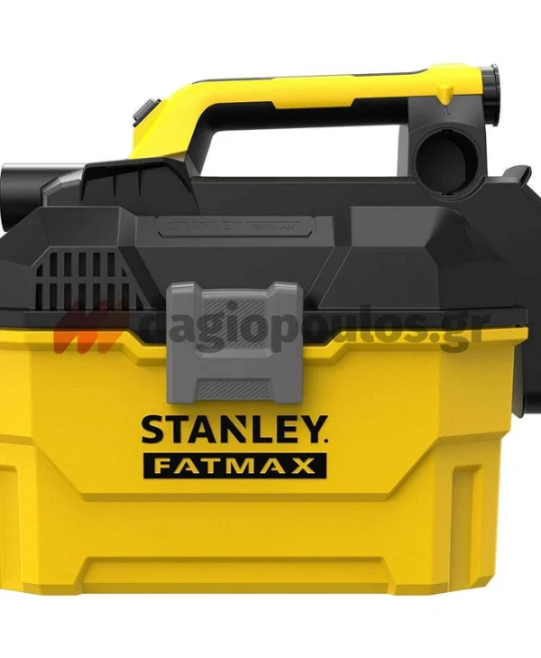 Stanley Fatmax Επαναφορτιζόμενο Σκουπάκι Χειρός 18V Χωρίς Φορτιστή και Μπαταρία Κίτρινο SFMCV002B