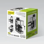 Maestro Μηχανή Espresso 800W Πίεσης 3.5bar Μαύρη MR-411 - Image 5