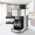 Maestro Μηχανή Espresso 800W Πίεσης 3.5bar Μαύρη MR-411 - Image 6