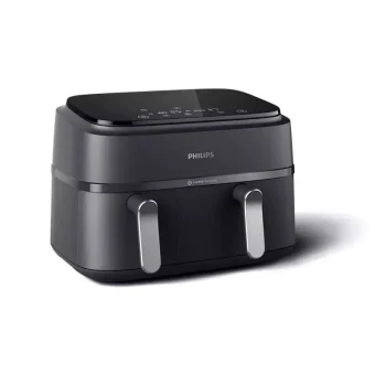 Philips 3000 Series Air Fryer με Διπλό Αποσπώμενο Κάδο 9lt Μαύρο NA351/00