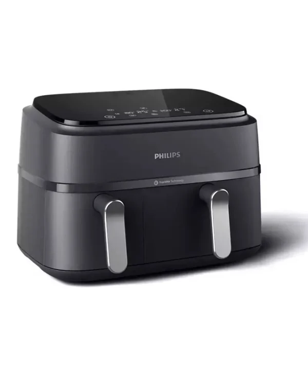 Philips 3000 Series Air Fryer με Διπλό Αποσπώμενο Κάδο 9lt Μαύρο NA351/00