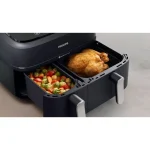 Philips 3000 Series Air Fryer με Διπλό Αποσπώμενο Κάδο 9lt Μαύρο NA351/00 - Image 3