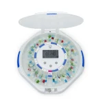 Nedis Wi-fi Pill Dispenser 28 Compartments Lcd Screen White WIFIPD10WT - Image 2