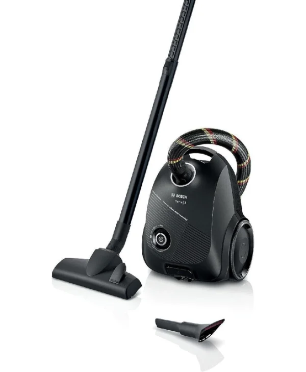 Bosch BGDS2CHAMP Ηλεκτρική Σκούπα 600W με Σακούλα 3.5lt Μαύρη