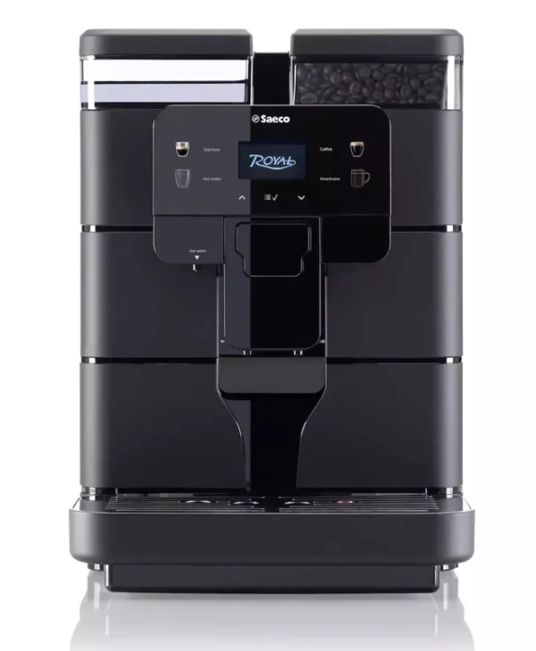 Saeco Royal Αυτόματη Μηχανή Espresso 1400W Πίεσης 15bar με Μύλο Άλεσης Μαύρη 9J0040