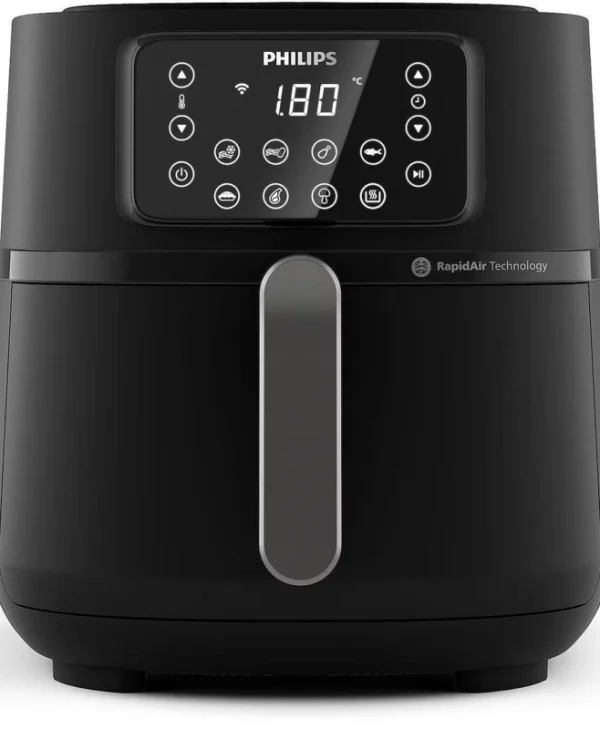 Philips 5000 Series Air Fryer με Wi-Fi 7.2lt Μαύρο HD9285/90