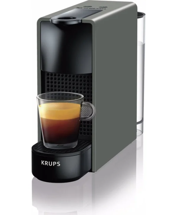 Krups Essenza Mini Καφετιέρα για Κάψουλες Nespresso Πίεσης 19bar Grey XN110B