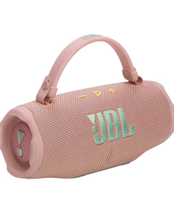 JBL Charge 6 Αδιάβροχο Ηχείο Bluetooth 45W με Διάρκεια Μπαταρίας έως 28 ώρες Ροζ JBLCHARGE6PINK