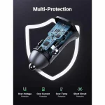 Ugreen CD130 Φορτιστής Αυτοκινήτου 30W 3A Γρήγορης Φόρτισης με Θύρες: 2xUSB Γκρι Χρώμα 40858 - Image 5