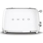 Smeg Φρυγανιέρα 2 Θέσεων 950W Λευκή TSF01WHEU