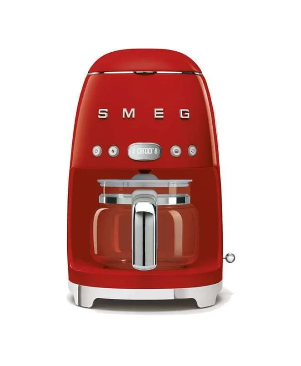 Smeg Καφετιέρα Φίλτρου 1050W Red DCF02RDEU