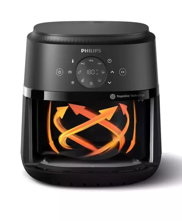 Philips Series 2000 Air Fryer 4.2lt Μαύρο NA221/00